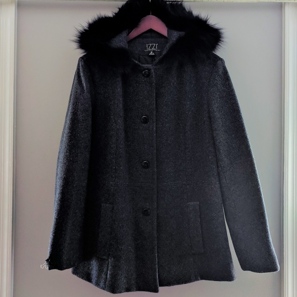 Izzi Collections Winter Coat - Picture 2 of 5